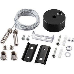 Изображение товара Подвесной комплект с 2-х метровыми тросами Novotech Vector 135316 черный