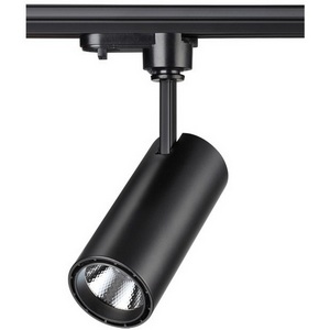 Изображение товара Cветильник светодиодный трековый однофазный трехжильный IP20 4000K 15W 160-265V NT18 098 черный Novotech Selene 357550