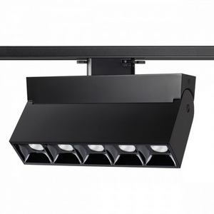 Изображение товара Cветильник светодиодный трековый однофазный трехжильный IP33 4000К 25W 110-265V NT19 черный Novotech Eos 358324