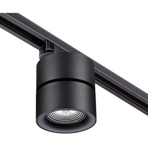Изображение товара Cветильник светодиодный трековый однофазный трехжильный IP20 25W 4000K 2200Лм 100-265V NT21 093 черный Novotech Groda 358785