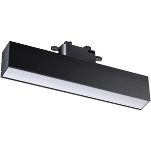 Изображение товара Cветильник светодиодный трековый однофазный трехжильный IP20 4000K 18W 220V NT22 черный Novotech Iter 358849