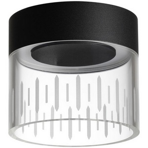 Изображение товара Светильник накладной светодиодный черный Novotech Aura 359002