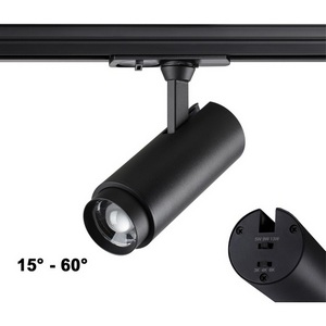 Изображение товара Однофазный трехжильный трековый светильник LED с перекл. цв.температуры и мощности 3000К4000К6000К 5W/9W/13W 220V Novotech Nail 359029