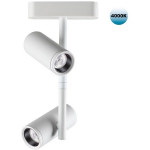 Изображение товара Трековый светильник для низков. шинопровода Novotech Smal 359107 SHINO IP20 LED 4000K 2*8W 48V 1360Лм