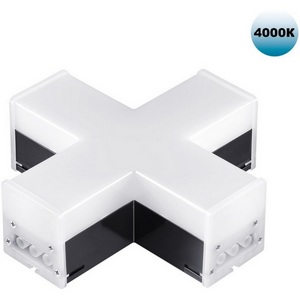 Изображение товара Светильник-соединитель Х"- образный Novotech Bits 359114 IP20 LED 12W 4000K 220V 1080Лм черный"