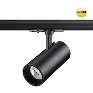 Изображение товара Светильник трековый однофазный трехжильный Novotech Selene 359161 PORT черный IP20 LED 24W 220V 3000К 2300Лм