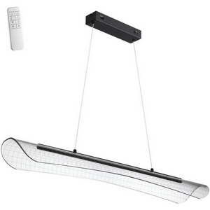 Изображение товара Светильник подвесной Novotech Welle 359191 OVER черный, диммируемый, в комплекте пульт ДУ IP20 LED 3000К~6000К 32W 220-240V