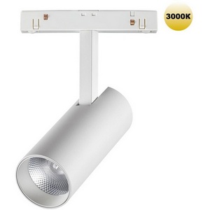 Изображение товара Трековый светильник для низковольтного шинопровода Novotech Flum 359202 SHINO IP20 LED 3000К 12W 48V 960Лм