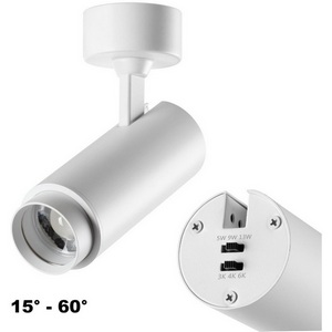 Изображение товара Спот накладной с перекл. цв. температуры, мощности Novotech Nail 359223 OVER белый IP20 LED 3000К\4000К\6000К 5W/9W/13W 220V