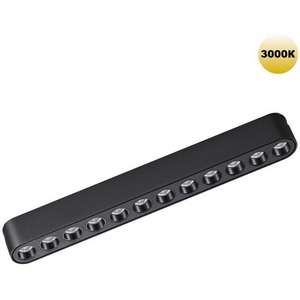 Изображение товара Трековый светильник Novotech Smal 359242 SHINO черный для низковольтного шинопровода IP20 LED 12W 48V 1140Лм 3000К