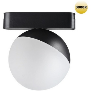 Изображение товара Трековый светильник Novotech Smal 359262 SHINO черный для низковольтного шинопровода IP20 LED 10W 48V 800Лм 3000К