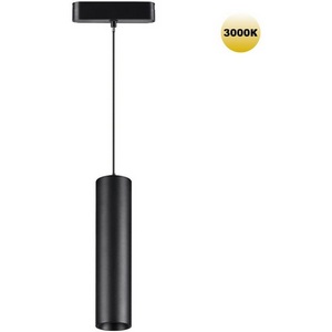 Изображение товара Трековый светильник Novotech Smal 359268 SHINO черный для низковольтного шинопровода IP20 LED 9W 48V 855Лм 3000К
