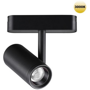 Изображение товара Трековый светильник Novotech Smal 359270 SHINO черный для низковольтного шинопровода IP20 LED 8W 48V 680Лм 3000К