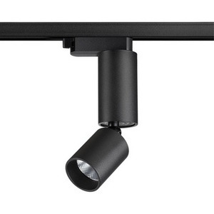 Изображение товара Светильник трековый однофазный трехжильный Novotech Tubo 359319 черный LED 5W 220V 3000K 600Лм