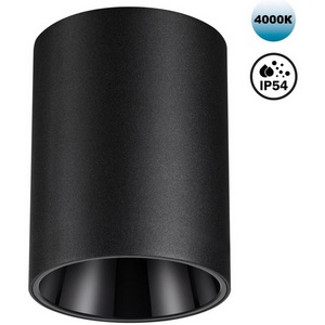 Изображение товара Светильник накладной влагозащищённый Novotech Recte 359423 черный IP54 LED 15W 220V 4000К