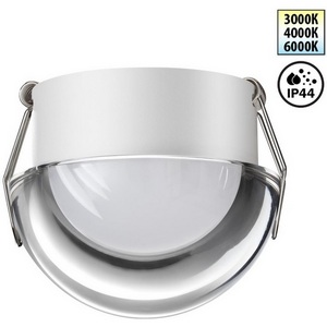 Изображение товара Светильник встраиваемый влагозащищенный с переключателем цв.температуры Novotech Largo 359434 белый LED 10W 220V 3000/4000/6000K