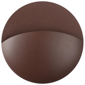 Изображение товара Настенный светильник уличный светодиодный Novotech Halo 359534 коричневый LED 10W 220V 3000К