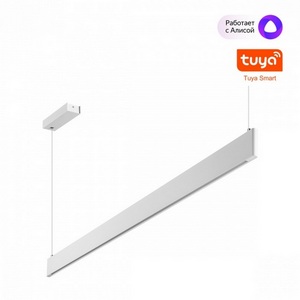 Изображение товара Подвесной светильник с белой арматурой Novotech Iter 359547 белый диммир. со сменой цв.темпер. (пульт ДУ/прилож. Smart Life) LED 12/24W 220V 3000-5700К