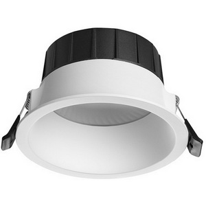 Изображение товара Потолочный светильник точечный светодиодные холодный свет 6500k Novotech Clara 359555 белый с переключателем цв. температуры IP44 LED 20W 220V 3000К\4000К\6000К