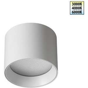 Изображение товара Светильник накладной светодиодный с переключ. цв. температуры Novotech Orbis 359592 белый IP20 LED 6W 220-240V 3000К\4000К\6000К