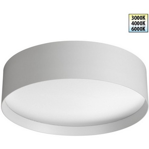 Изображение товара Потолочный светильник накладной светодиодный диаметром 30 см с переключ. цв. температуры Novotech Orbis 359600 белый IP20 LED 36W 220-240V 3000К\4000К\6000К