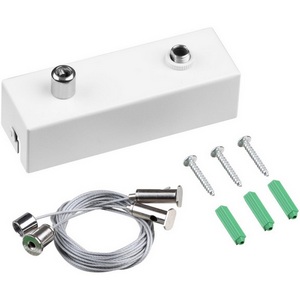 Изображение товара Подвесной комплект с базой Novotech Fatto 359614 белый длина тросов 2 м IP20