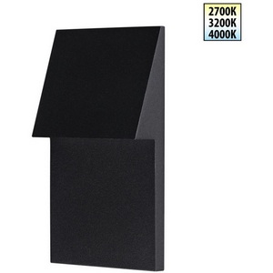 Изображение товара Подсветки для лестниц и ступеней светодиодная Novotech Scala 359724 черный с переключателем цв. температуры IP65 LED 3W 100-240V 2700К\3200К\4000К