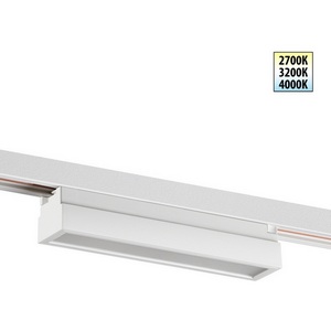 Изображение товара Трековый светильник светодиодный однофазный трехжильный с переключ. цв. температуры Novotech Iter 359789 белый LED 12W 180-265V 2700К/3200К/4000К