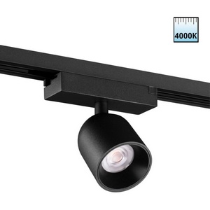 Изображение товара Трековый светильник однофазный светодиодный Novotech Solette 359808 черный трехжильный IP20 LED 10W 220V 4000К
