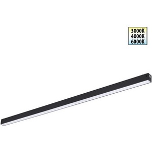 Изображение товара Трековый светильник однофазный светодиодный Novotech Vector 359942 черный с переключ. цв. темпер. IP20 LED 3000К\4000К\6000К 30W 90-240V