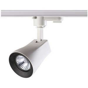 Изображение товара Светильник трековый однофазный трехжильный IP33 50W 110-265V NT18 белый/черный Novotech Pipe 370404