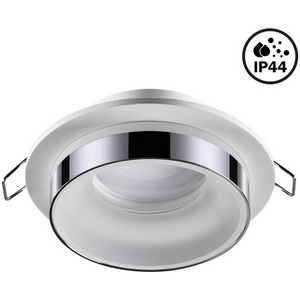 Изображение товара Потолочный светильник встраиваемый IP44 круглый светодиодный IP44 Novotech Water 370782