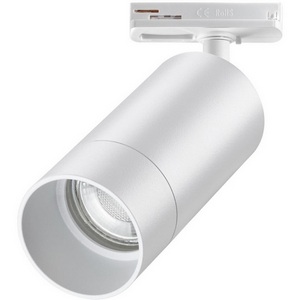 Изображение товара Светильник трековый однофазный двухжильный IP20 9W 220V NT22 068 белый Novotech Slim 370860