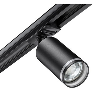 Изображение товара Светильник трековый однофазный двухжильный IP20 9W 220V NT22 068 черный Novotech Ular 370877