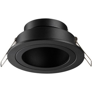 Изображение товара Светильник встраиваемый Novotech Morus 371000 черный IP20 GU10 50W 220V