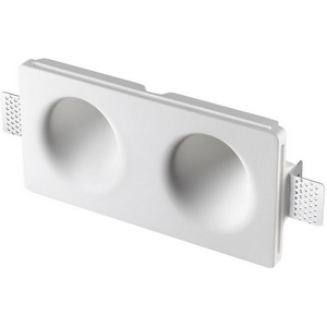 Изображение товара Светильник встраиваемый в стену под покраску Novotech Cail 371014 белый IP20 GU10 2*50W 220-240V