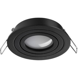 Изображение товара Светильник встраиваемый поворотный Novotech Morus 371018 черный IP20 GU10 50W 220-240V