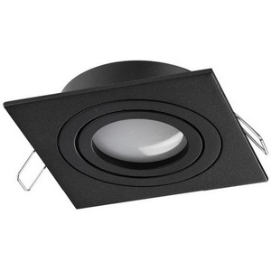 Изображение товара Светильник встраиваемый поворотный Novotech Morus 371020 черный IP20 GU10 50W 220-240V MORUS