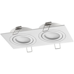 Изображение товара Светильник встраиваемый поворотный Novotech Morus 371021 белый IP20 GU10 2*50W 220-240V