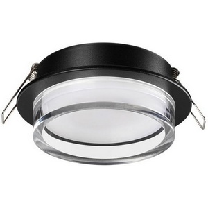Изображение товара Светильник встраиваемый Novotech Gem 371026 черный IP20 GX53 12Вт 220-240V