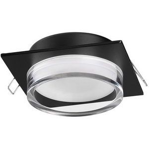 Изображение товара Светильник встраиваемый Novotech Gem 371028 черный IP20 GX53 12Вт 220-240V