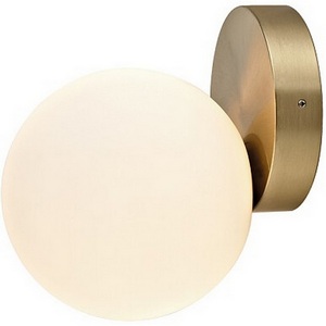 Изображение товара Настенный светильник IP44 Nowodvorski Ice Ball Brass 8126 в форме шара