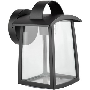 Изображение товара Настенный светильник с черной арматурой фонарь уличный IP44 Oasis Light UNITE 2736Cl Bl