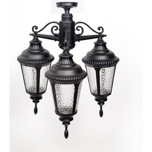 Изображение товара Потолочный светильник уличный IP44 Oasis Light MUNICH 2S 79750SA/3 Bl в виде фонаря