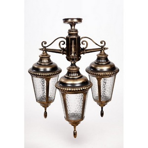 Изображение товара Потолочный светильник уличный IP44 Oasis Light MUNICH 2S 79750SA/3 Gb в виде фонаря