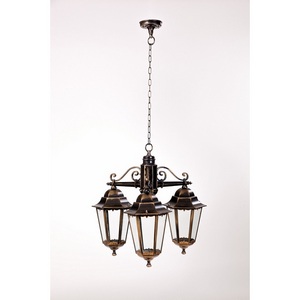 Изображение товара Уличный светильник подвесной IP44 PETERSBURG 79870M/3 Gb Oasis Light M в виде фонаря