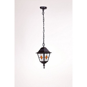 Изображение товара Уличный светильник подвесной IP44 Oasis Light QUADRO M lead GLASS 79905MlgY Bl