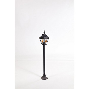 Изображение товара Наземный фонарь IP44 Oasis Light QUADRO M lead GLASS 79906MlgY Bl