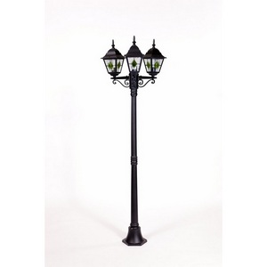 Изображение товара Наземный фонарь IP44 Oasis Light QUADRO M lead GLASS 79908MBlgG Bl