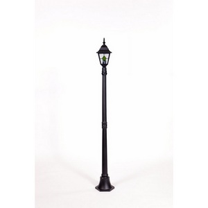 Изображение товара Наземный фонарь IP44 Oasis Light QUADRO M lead GLASS 79908MlgG Bl